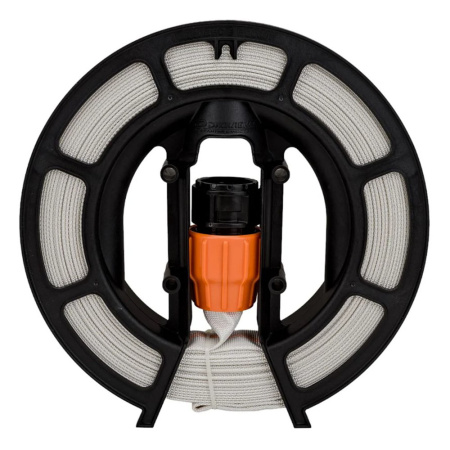 Картинка Шланг для дренажных и фекальных вод Удав Ø 40 мм с муфтой 1 1/2"M 20 м Джилекс