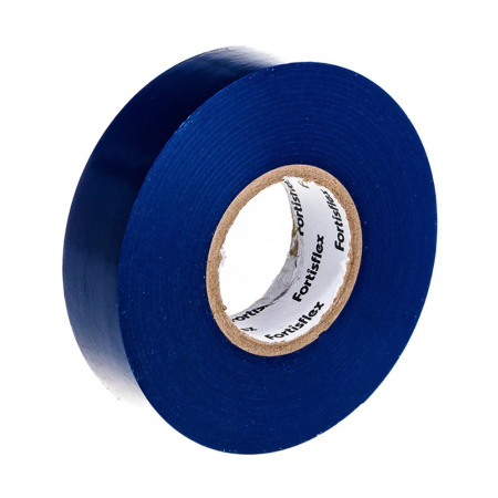 Картинка Изолента ПВХ Heavy Duty 19х0.18х20000 мм Синяя -30 +80°С КВТ Fortisflex