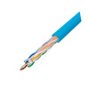 Кабель интернет витая пара U/UTP CAT 6 PVC 23AWG Cu 0,57мм Синий REXANT