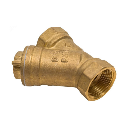 Картинка Фильтр косой ВВ 3/4" латунный сетчатый FW.210.05 MVI