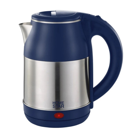 Чайник стальной HS-1034 на 1.8 л Синий HomeStar