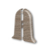 Торцевые заглушки для плинтуса К-п55 Дуб Капучино 205 IDEAL Классик