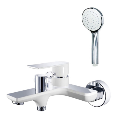 Смеситель для ванны латунь VALFEX Argo White VF.60505-8