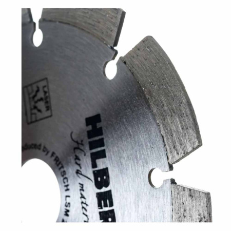 Картинка Круг алмазный сегмент 125х22,23 НМ 102 Hilberg