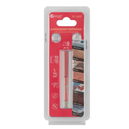 Картинка Коронка алмазная 8 мм Cutop