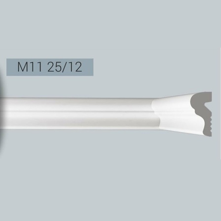 Плинтус молдинг Де-Багет XPS M11 25/12 длина 2 м