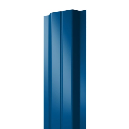 Штакетник Двусторонний П-образный 1500х0,32х110 мм Синий