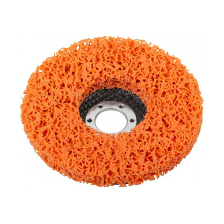 Картинка Диск зачистной коралловый оранжевый 125х22,2 мм MOS
