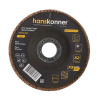 Круг лепестковый 125 мм зерно 60 Hanskonner H9010-01-125x22-60ZTC