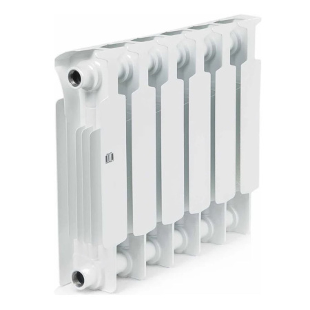 Картинка Радиатор биметалл 300х100 6 секций боковое подключение RIFAR MONOLIT