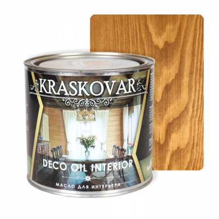 Масло для интерьера Kraskovar Deco Oil Interior 2,2 л Можжевельник