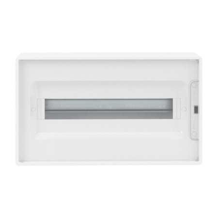 Картинка Корпус пластиковый настенный FRAME ЩРН-П-18 IP41 прозрачная дверь DKC