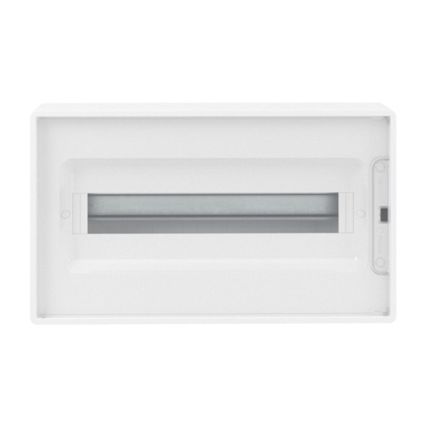 Картинка Корпус пластиковый настенный FRAME ЩРН-П-18 IP41 прозрачная дверь DKC