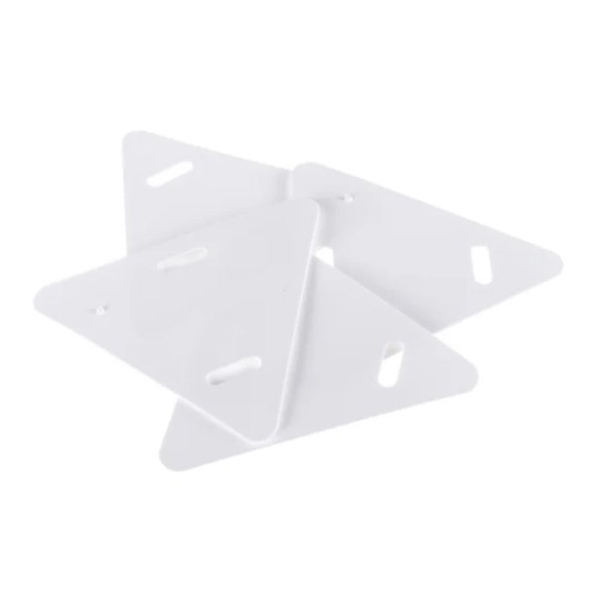 Картинка Бирка кабельная треугольник У-136 62х62х62 мм Белая REXANT