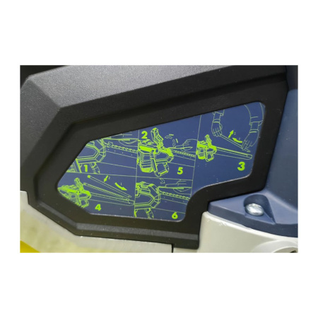 Картинка Аллигатор пила электрическая по блоку AWE430 AYGER