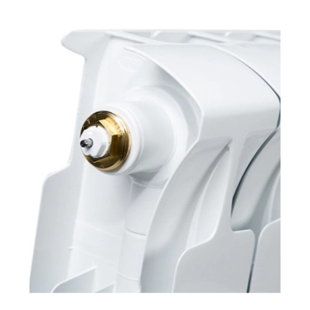 Картинка Радиатор биметаллический 500х100 10 секций нижнее правое подключение MONOLIT VENTIL RIFAR