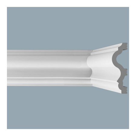 Картинка Плинтус молдинг XPS М 6 60/18 мм 2 м Bello Deco