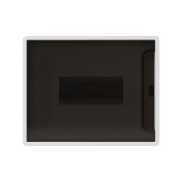 Картинка Корпус пластиковый настенный FRAME ЩРН-П-8 IP41 тонированная дверь F08W1WD DKC