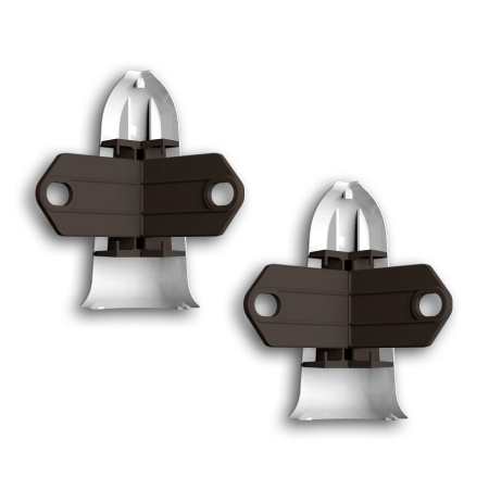 Картинка Угол наружный с крепежом для плинтуса Идеал Классик К-П70 Белый 001