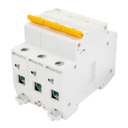 Картинка Выключатель автоматический 3п 6А С ВА47-29 4.5кА IEK