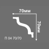 Картинка Плинтус потолочный Де-Багет П04 70/70 длина 2 м
