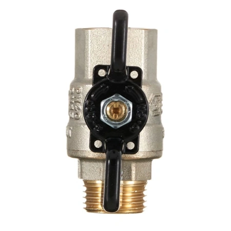 Картинка Кран шаровой полнопроходной 1/2" ВР/НР ручка бабочка STOUT