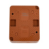 Картинка Выключатель 1 клавиша IP54 10 АХ Терракотовый Systeme Electric ATLASDESIGN Profi54
