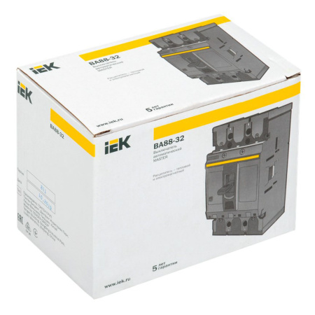 Картинка Выключатель автоматический ВА88-32 3Р 125А 25кА MASTER IEK
