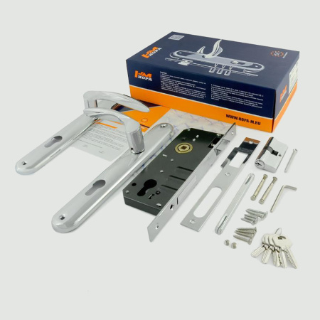 Картинка Нора-М Замок врезной №23-85 К цвет Хром