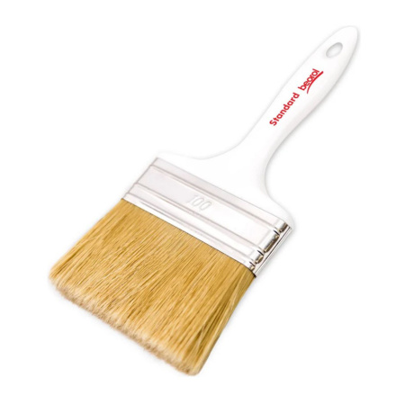 Картинка Кисть плоская Стандарт универсальная 100 мм BEOROL