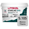 Эпоксидная затирка LITOKOL STARLIKE EVO S.105 BIANCO TITANIO 2,5 кг