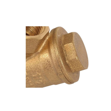 Картинка Фильтр косой ВВ 1" 1/4 латунный сетчатый FW.210.07 MVI