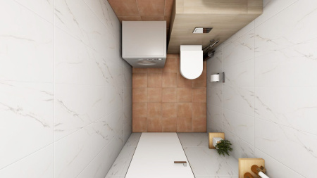 Картинка Керамогранит АТЕМ Портланд BT 300х300х7,5 мм Глазурованный коричневый