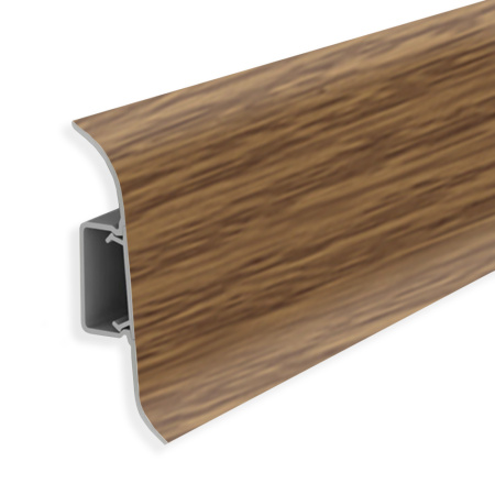 Плинтус К55 Комфорт 2,5 м Дуб темный