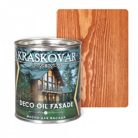 Масло для фасада Kraskovar Deco Oil Fasade 0,75 л Лиственница
