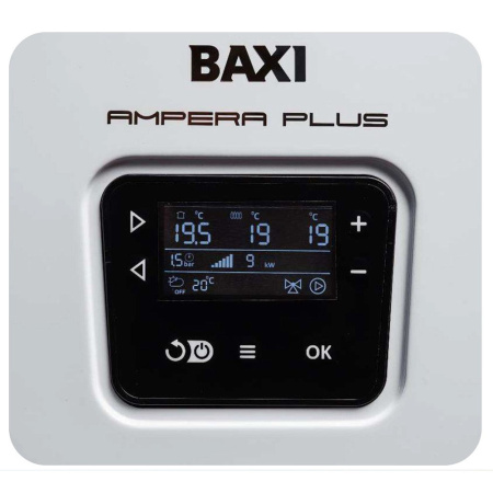Картинка Котел электрический настенный Baxi AMPERA Plus 24