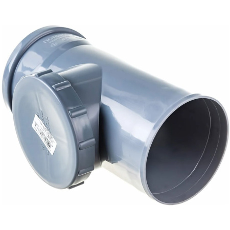 Картинка Ревизия диаметр 110 Серый Политэк