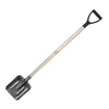 Лопата ФИТ совковая рельсовая сталь с деревянным черенком