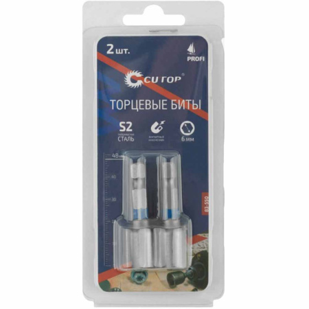 Картинка Биты для кровельных саморезов Д6 CUTOP
