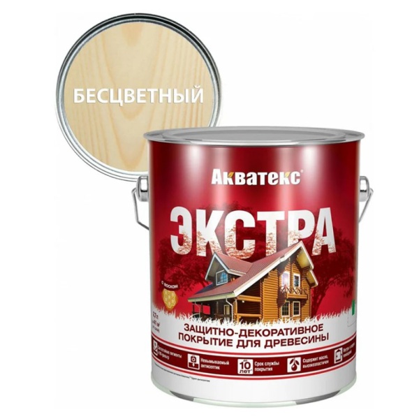 Картинка Антисептик 2,7 л Бесцветный Акватекс Экстра