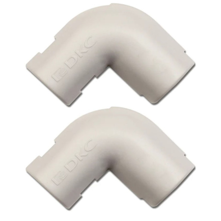 Картинка Угол открывающийся Г-образный Ø 20 мм 90° для труб ПВХ IP40 DKC