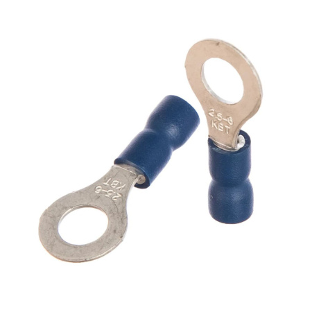 Картинка Наконечник кабельный кольцевой изолированный НКИ 2.5-6 серия ПРОФИ КВТ