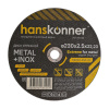 Диск по металлу 230х2,5х22.23 Hanskonner