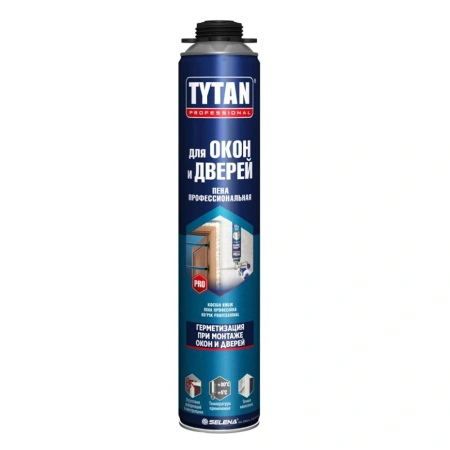 Пена монтажная для окон и дверей TYTAN Professional