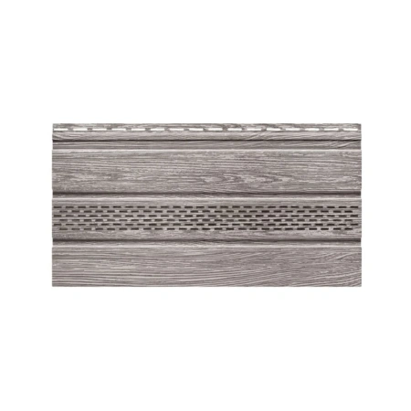 Картинка Софит частично перфорированный Фактур Береза 3000х308 мм ТЕХНОНИКОЛЬ