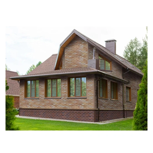 Картинка Фасадная плитка HAUBERK коллекция Оптима цвет Каталонский Кирпич 2 м² в упаковке