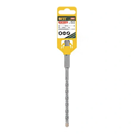 Бур по бетону SDS-plus 6х160 мм 4 грани FIT