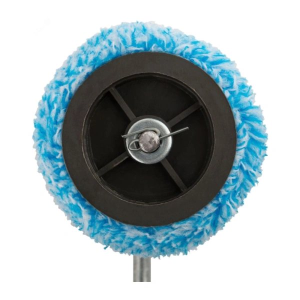 Картинка Валик полиакрил 100 мм ворс 6 мм с бюгелем КУРС