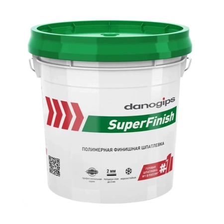 Шпатлевка 28 кг 17 л DanoGips SuperFinish Sheetrock