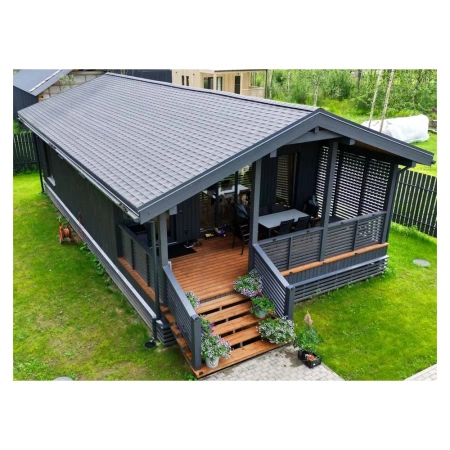 Изображение Гибкая черепица SHINGLAS коллекция Фазенда цвет Серый 2,6 м² в упаковке Картинка Гибкая черепица SHINGLAS коллекция Фазенда цвет Серый 2,6 м² в упаковке